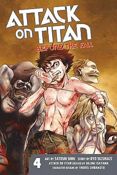 Attack on Titan Manga Vol. 4 - Before the Fall 