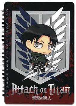 Attack on Titan Notebook - SD Levi Scout Regiment