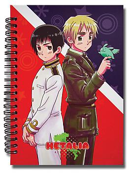 Hetalia Notebook - Japan and England