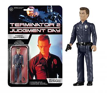 Terminator 2 ReAction 3 3/4'' Retro Action Figure - 1000 Officer