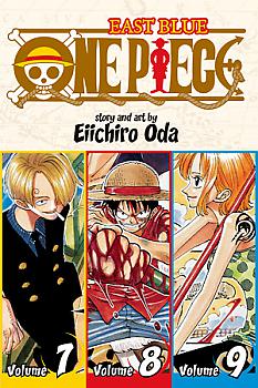 One Piece Omnibus Manga Vol.   3 Chef's Special: The Kick of the Day