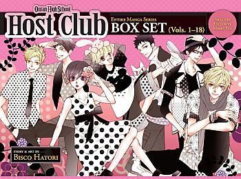 Ouran High School Host Club Box Set Manga Vol. 1-18