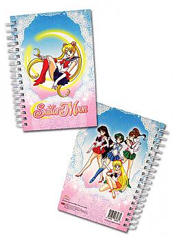 Sailor Moon Notebook - Blue Sailor Moon & Scouts [HC]