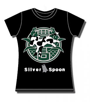Silver Spoon T-Shirt - School Badge (Junior L)