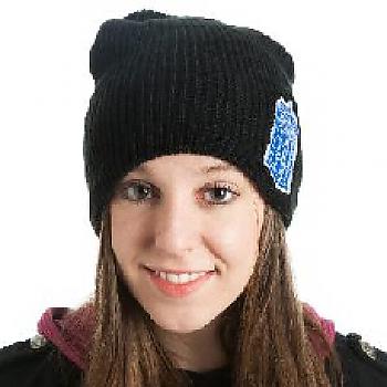 Doctor Who Beanie - Tardis Patch Slouch