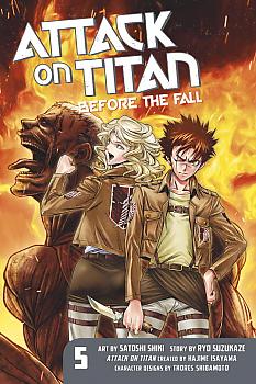 Attack on Titan Manga Vol. 5 - Before the Fall 