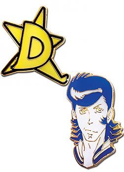 Space Dandy Pins - Dandy with D-Star