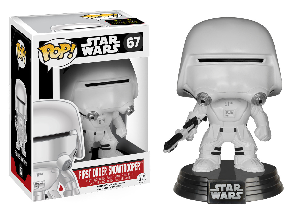 Star Wars POP! Vinyl Figure - First Order Snowtrooper (The Force ...