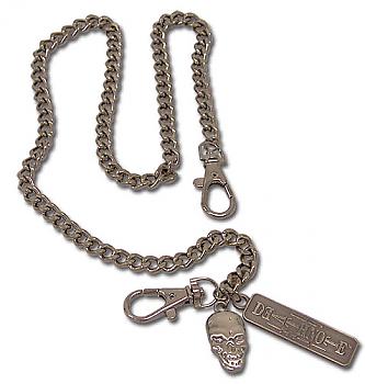 Death Note Wallet Chain - Skull Icon with Chain