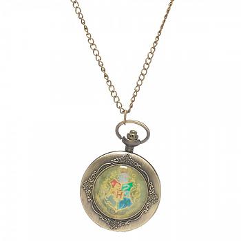 Harry Potter Necklace - Hogwart Pocket Watch