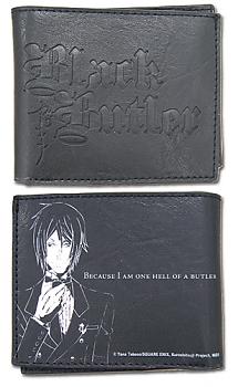 Black Butler Wallet - Sebastian and Logo