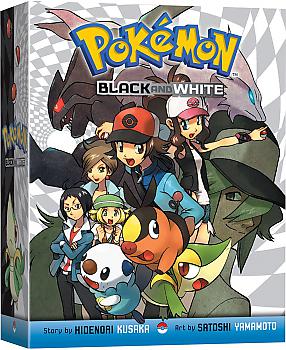 Pokemon Black & White: Box Set 1 Manga Vol. 1-8