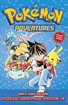 Pokemon Adventures: Box Set 1 Red & Blue Manga Vol. 1-7