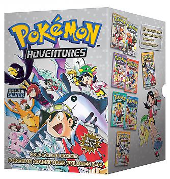 Pokemon Adventures: Box Set 2 Gold & Silver Manga Vol. 8-14