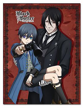 Black Butler Throw Blanket - Sebastian & Ciel Gun @Archonia_US