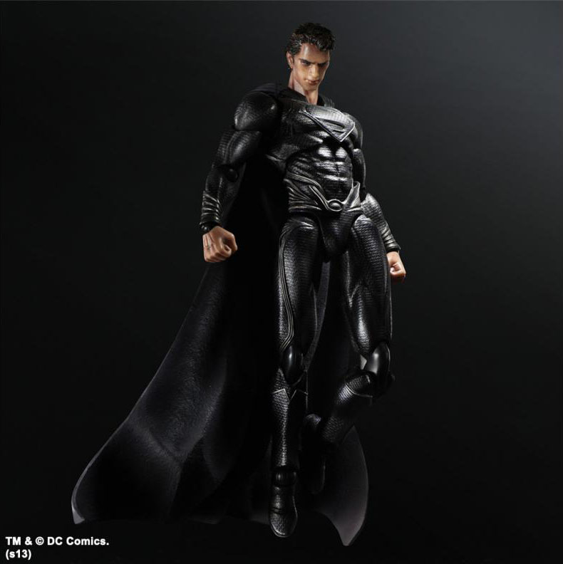 Superman Man of Steel Movie Play Arts Kai Action Figure ...