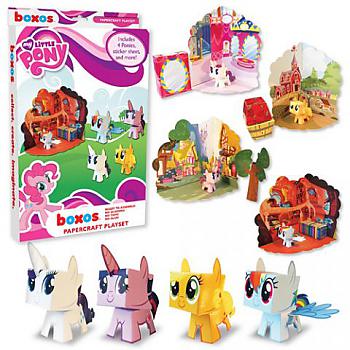 My Little Pony: Friendship is Magic Boxos Papercraft Playset