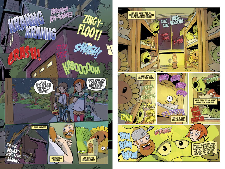 Plants Vs Zombies Manga Grown Sweet Home Archonia_us