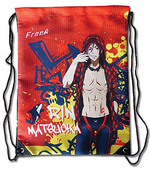 Free! Drawstring Backpack - Rin Red