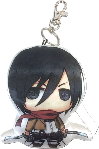 Attack On Titan Key Chain - SD Mikasa Plush @Archonia_US