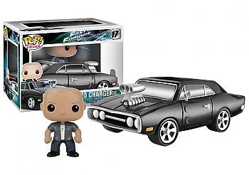 Fast & Furious POP! Vinyl Figure - Dominic Toretto & 1970 Charger