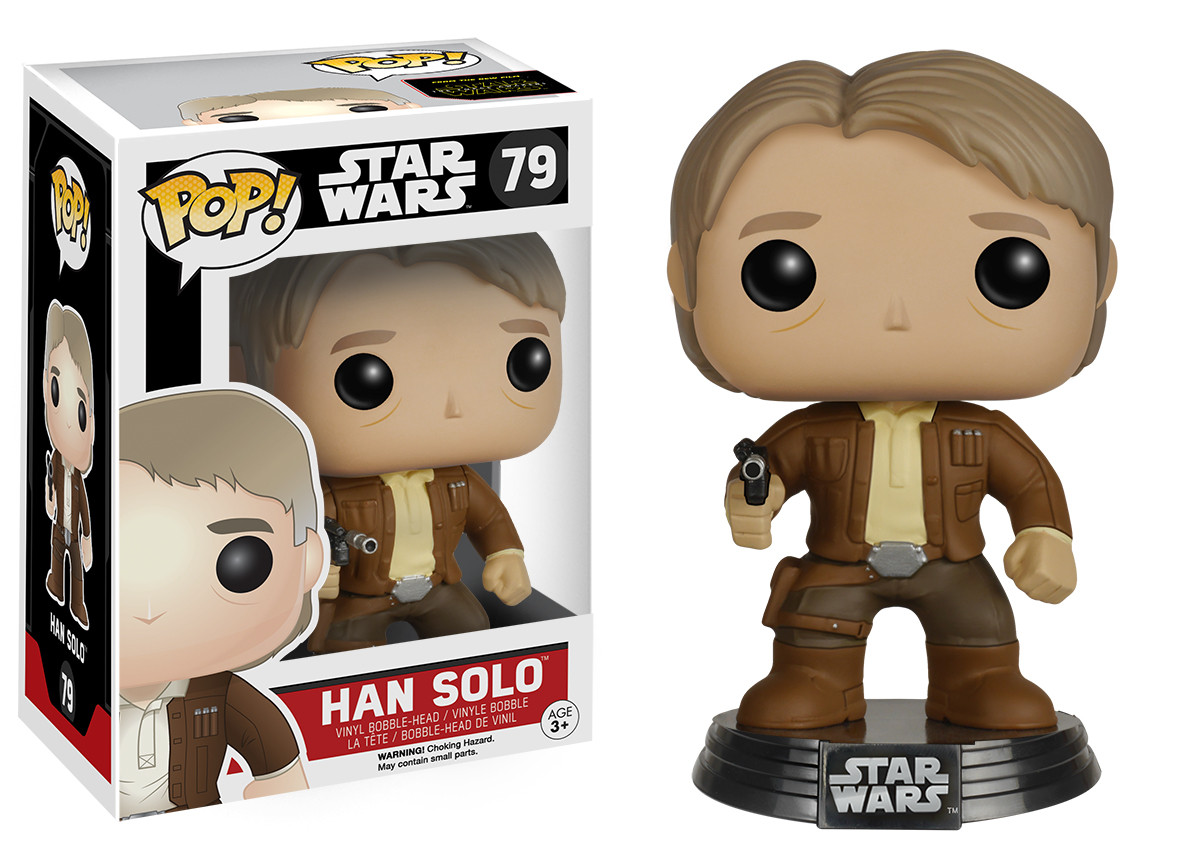 Star Wars POP! Vinyl Figure - Han Solo (The Force Awakens) @Archonia_US