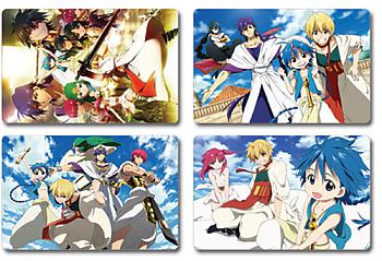 Magi The Labyrinth of Magic Postcards