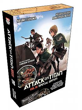 Attack on Titan Manga Vol. 18 w/ DVD