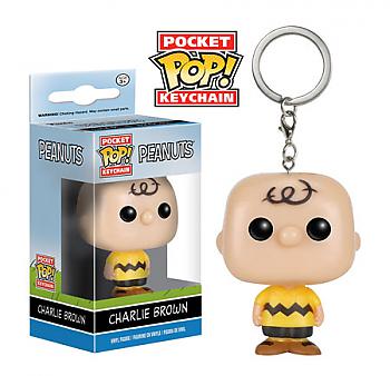 Peanuts Pocket POP! Key Chain - Charlie Brown