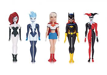 The Animated Series Batman Action Figure - Girls Night Out (Set of 5)