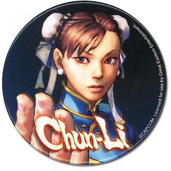 Street Fighter IV Button - Chun-Li