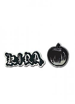 Death Note Pins - Kira and Apple (Set of 2)