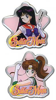 Sailor Moon Pins - Mars and Jupiter (Set of 2)