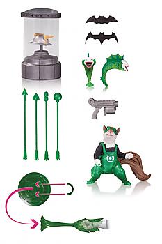 Green Lantern Action Figure - Green Lanter Ch'p w/ DC Icons Accessories Pack
