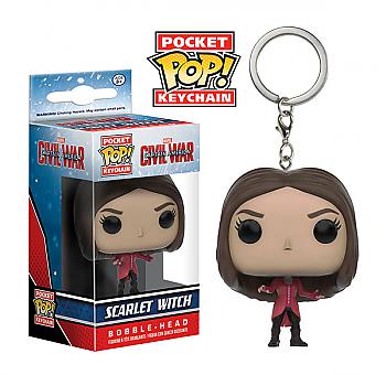 Captain America Civil War Pocket POP! Key Chain - Scarlet Witch