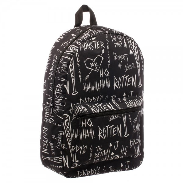 Suicide Squad Backpack - Harley Quinn Sketches Sublimated 