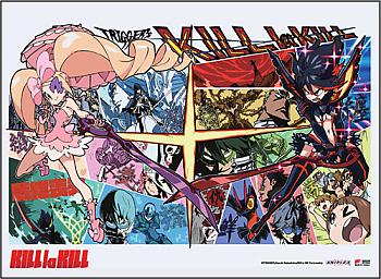 Kill la Kill Wall Scroll - Ryuko Vs. Nui [LONG]