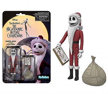 Nightmare Before Christmas ReAction 3 3/4'' Retro Action Figure - Santa Jack