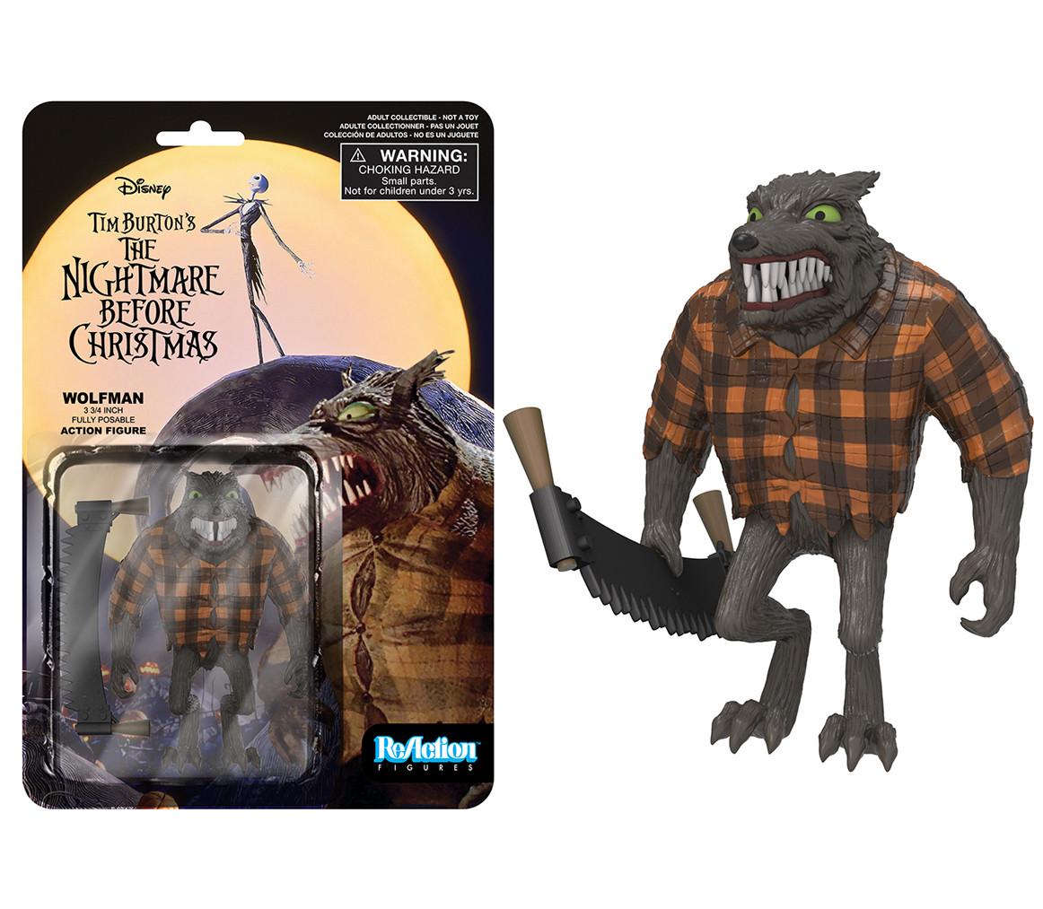 Nightmare Before Christmas ReAction 3 3/4'' Retro Action Figure ...