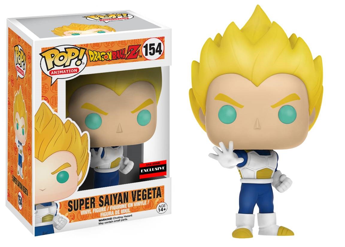 Dragon Ball Z POP! Vinyl Figure - Super Saiyan Vegeta (AAA Anime