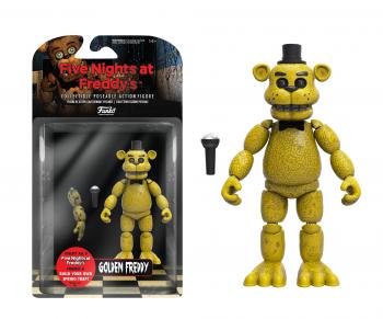 Five Nights At Freddy's Action Figure - Gold Freddy (Build A Figure)