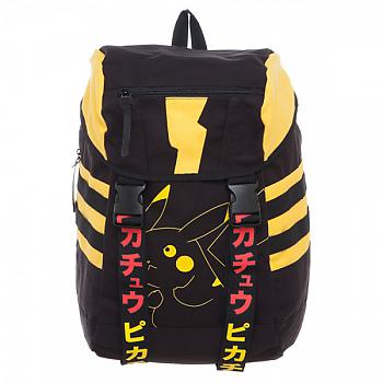 Pokemon Backpack - Pikachu Katakana Knapsack