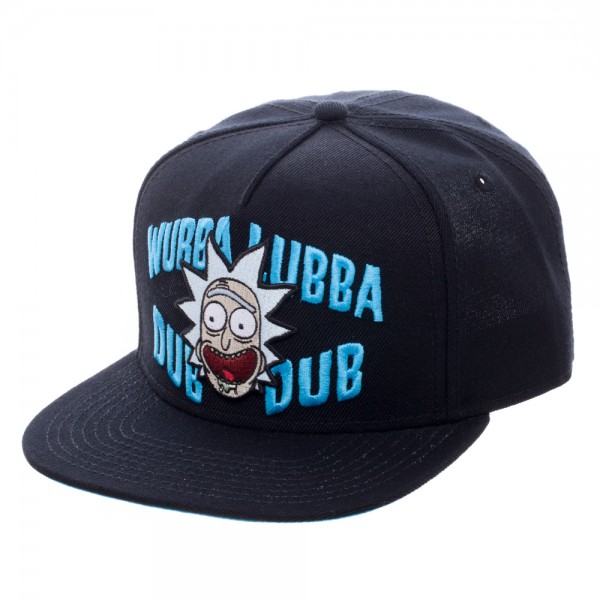 Rick and Morty TV Series Officially Licensed WUBBA Snapback Hat Cap Adult Swim 