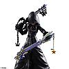 Kingdom Hearts II Play Arts Kai Action Figure - Roxas (Organization XIII Ver.)