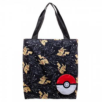 Pokemon Tote Bag - Pikachu Packable Pokeball