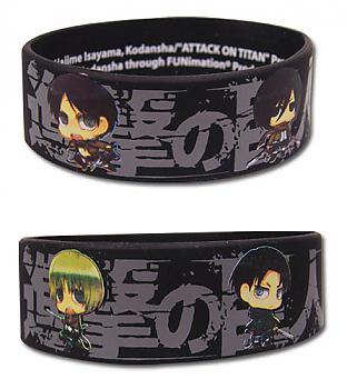 Attack on Titan Wristband - SD Line Up