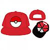 Pokemon Cap - Pokeball Red Snapback (Team Valor)