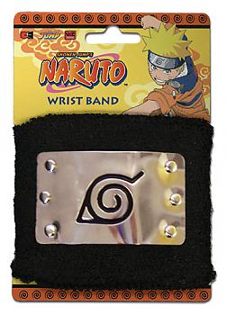 Naruto Sweatband - Konoha Plate Logo