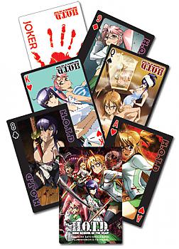High School of the Dead Playing Cards