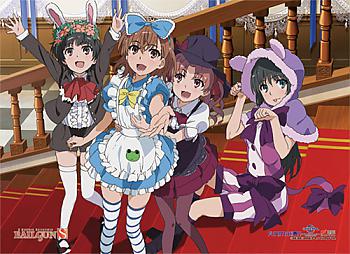 Certain Scientific Railgun S Fabric Poster - Group 4